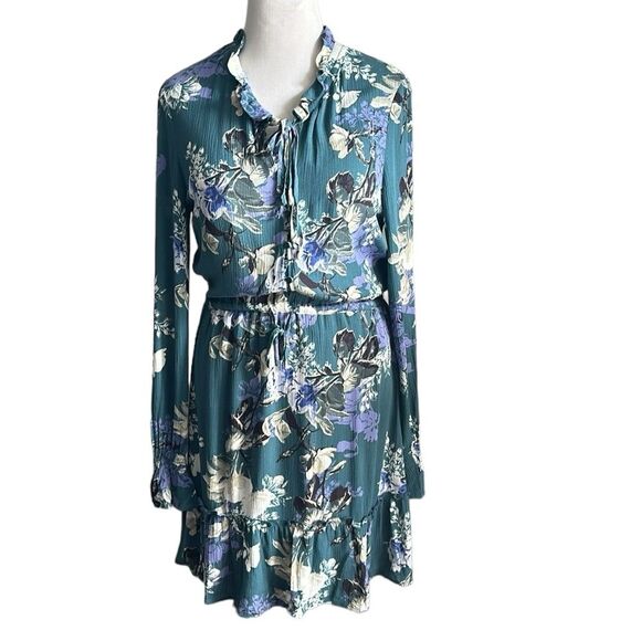 Jack By BB Dakota Ashlene Mini Dress in Juniper Green Size M NWT - Picture 2 of 10